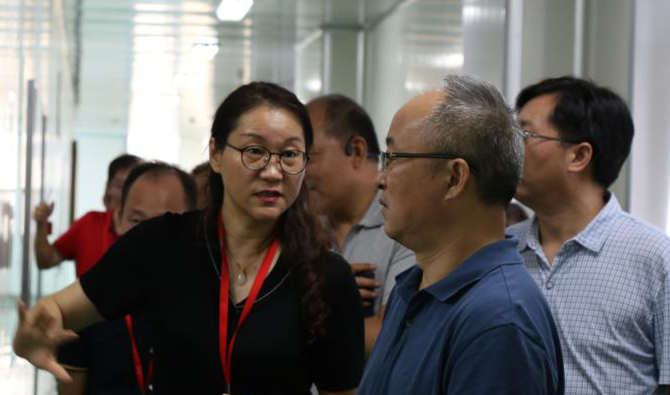 湖南省政府考核组赴ok138太阳集团开展2019年度能耗“双控”现场考核工作