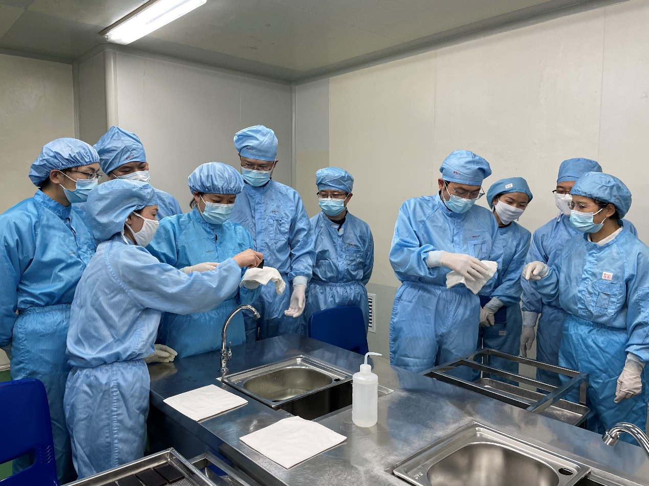 湖南省药品生产骨干检查员ok138太阳集团长沙基地开展为期5天的驻企跟班培训